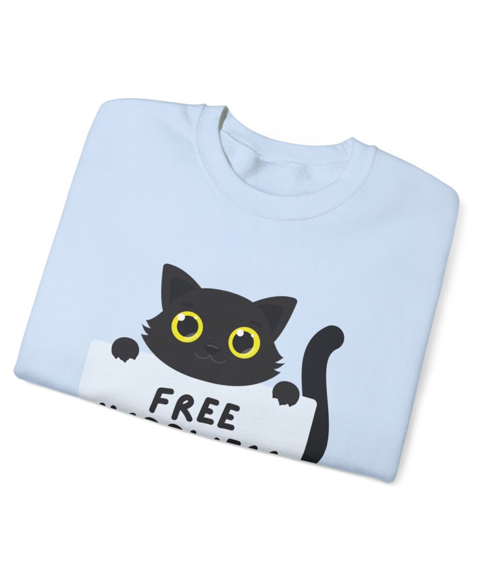 Free Happiness Cat Sweatshirt - Image 6